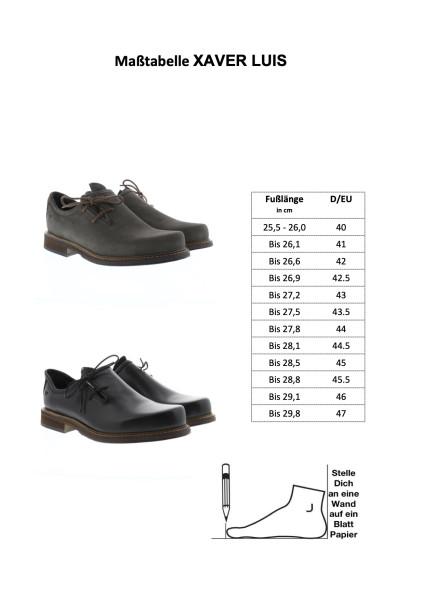 LOIS - Haferlschuhe in Kalbleder Schwarz