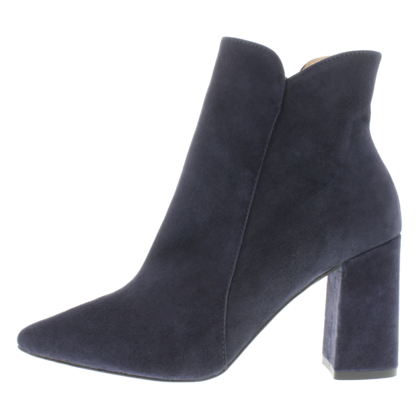 VERO - Spitze Stiefelette mit Blockabsatz
