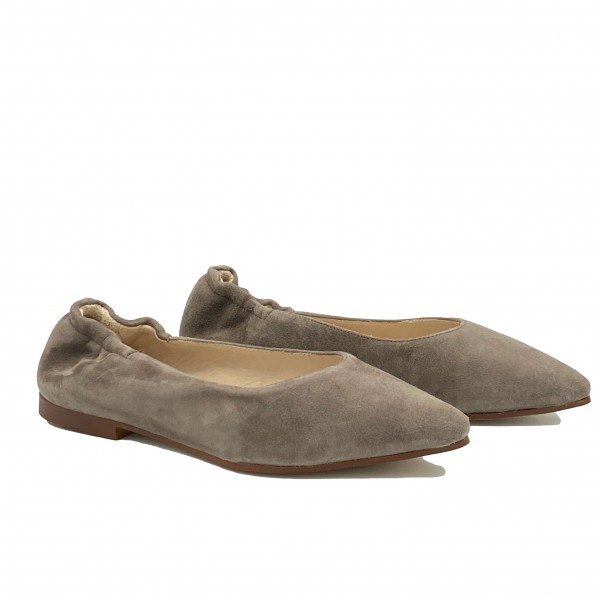 CHARLY - Sacchetto Ballerinas in Samtziege