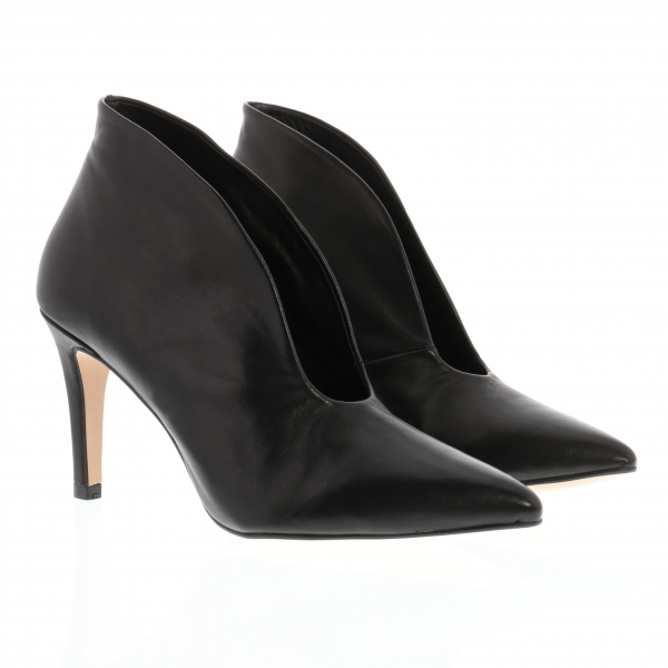 JULIE - Highcut Pumps aus feinem Leder