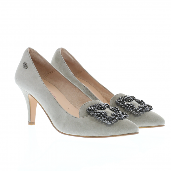 MARCIA - Trachtenpumps mit Strass-Schmuck