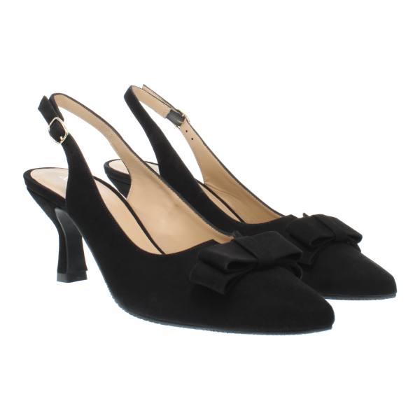 MARISA - Spitze Sling-Pumps mit Schleife