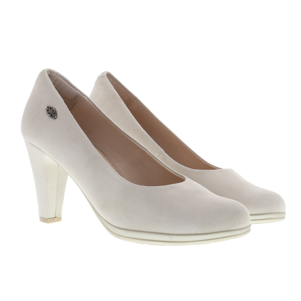 SONYA 2.0 - Plateaupumps aus weichem Veloursleder