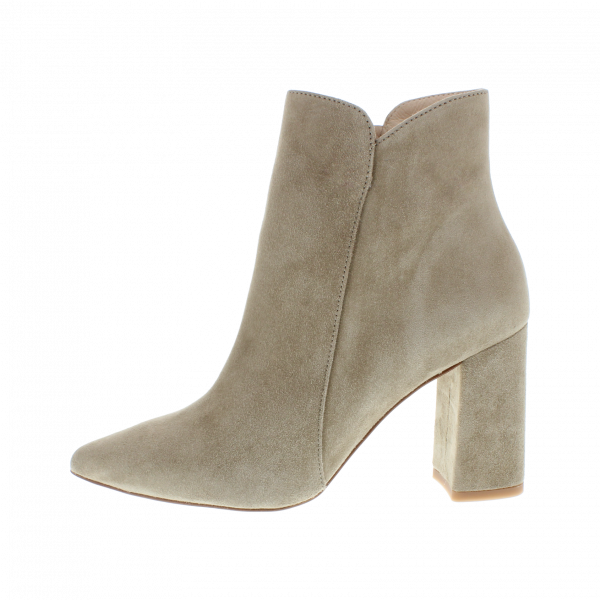 VERO - Spitze Stiefelette mit Blockabsatz