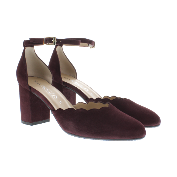 VIOLA - Riemchenpumps mit Blockabsatz