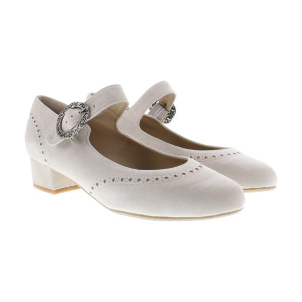 ANNA - Spangenpumps mit Dirndl-Schließe