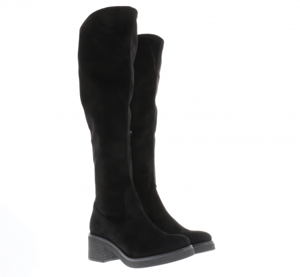 SAVINA - Stretch Stiefel schwarz