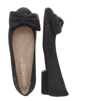 Vorschau: PAULINA - Ballerinas mit großer Lederschleife aus Samtziegenleder Vorschau: PAULINA - Ballerinas mit großer Lederschleife aus Samtziegenleder