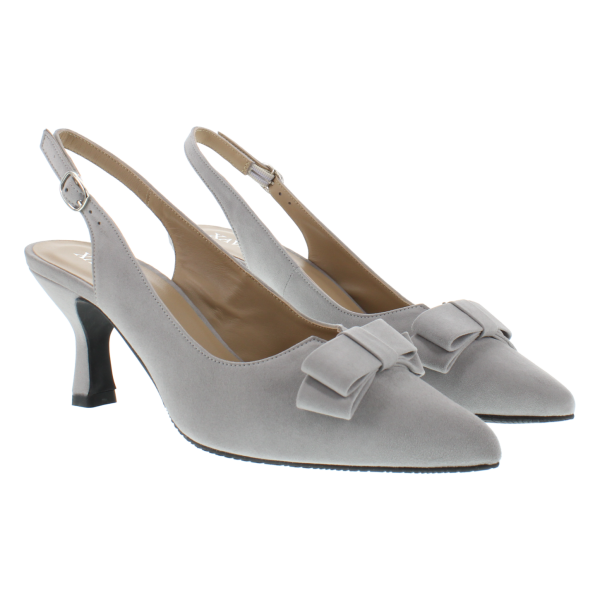 MARISA - Spitze Sling-Pumps mit Schleife